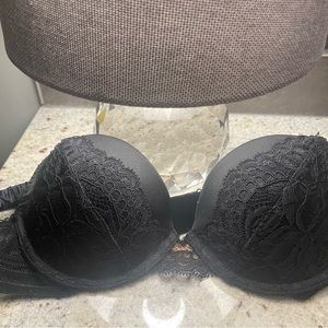 Stella McCartney lace underwire padded bra 34A